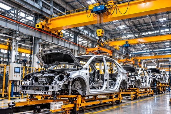 Material handling solutions for automobile manufacturing