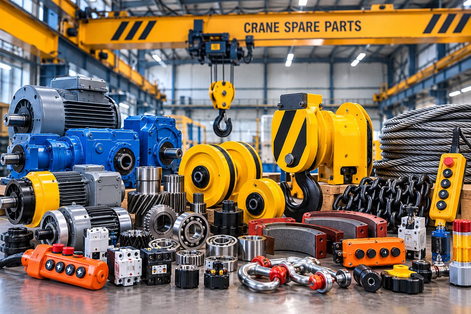 Industrial Crane and Hoist Spare Parts