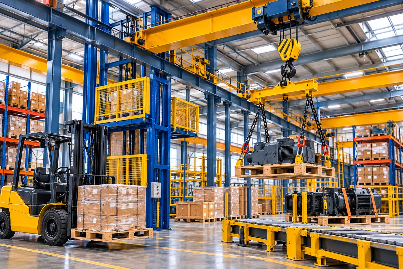 Material Handling Solutions and Crane Selection