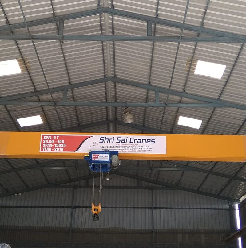 Single Girder EOT Crane system